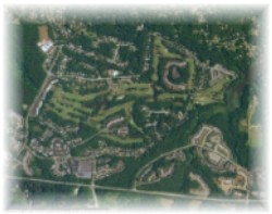 Aerial View of Bay Hills Community